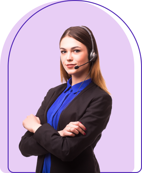 The girl with headphones